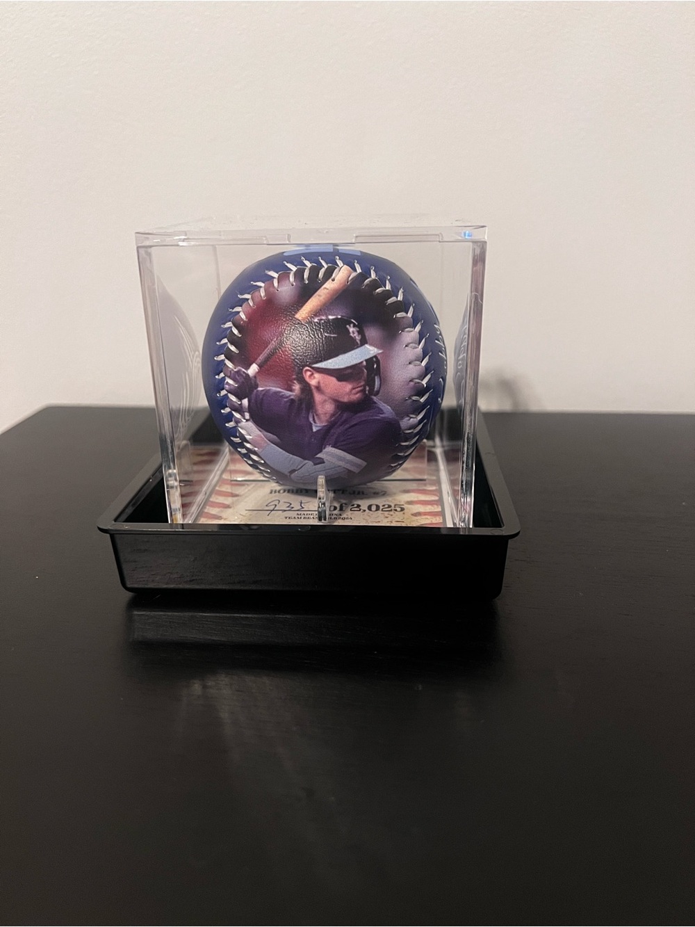 Brand new! Bobby Witt Jr. collectible baseball